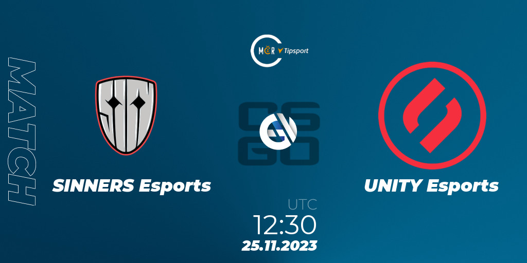 Partida SINNERS Esports UNITY Esports 25 11 23 CS2 CS GO