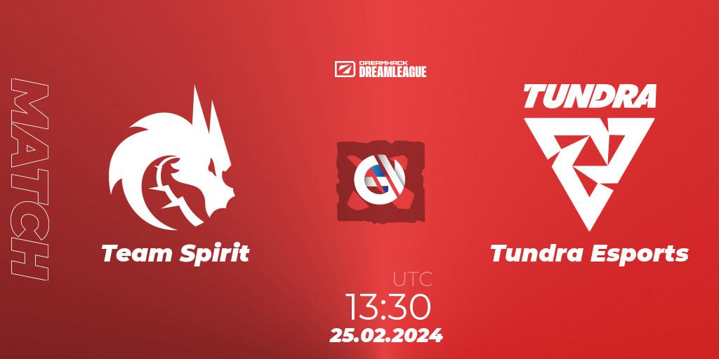Team Spirit VS Tundra Esports