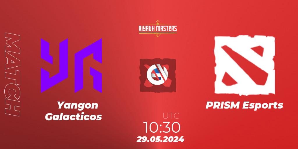 Yangon Galacticos VS PRISM Esports