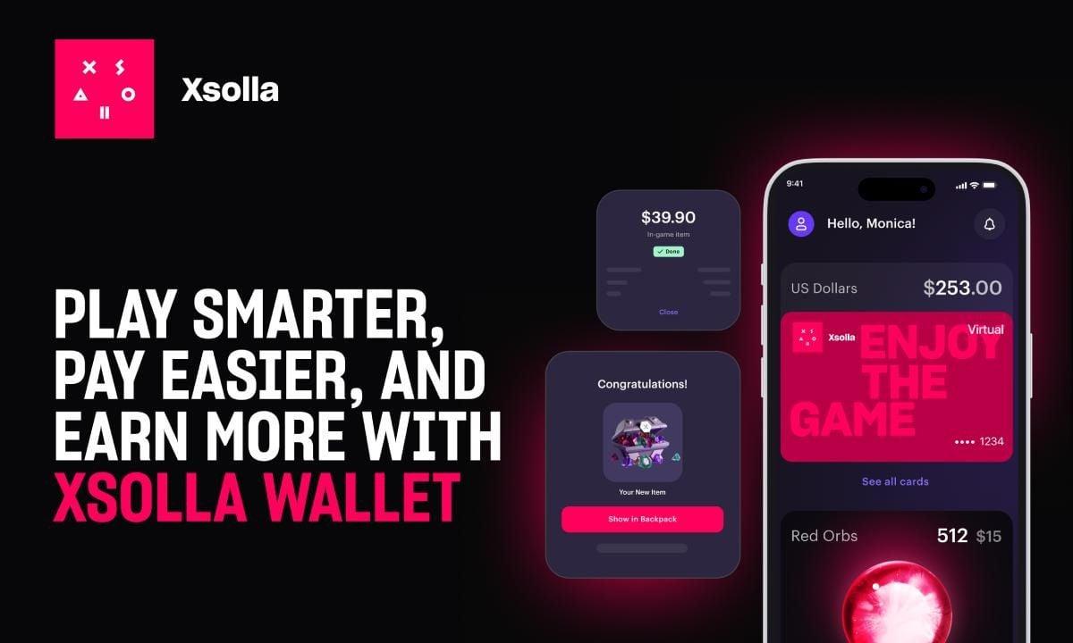 A Xsolla lança a Xsolla Wallet, dando aos programadores e criadores acesso a soluções financeiras incorporadas e ganhos instantâneos