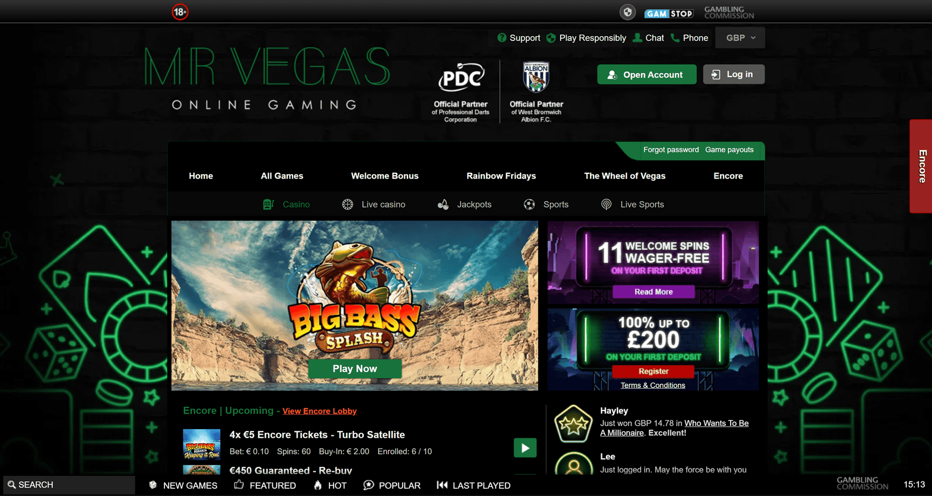 Mr Vegas Sister Sites - Os melhores casinos do Reino Unido como o Mr Vegas