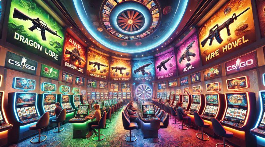 CS GO casino - jogos de pele virtuais a dinheiro
