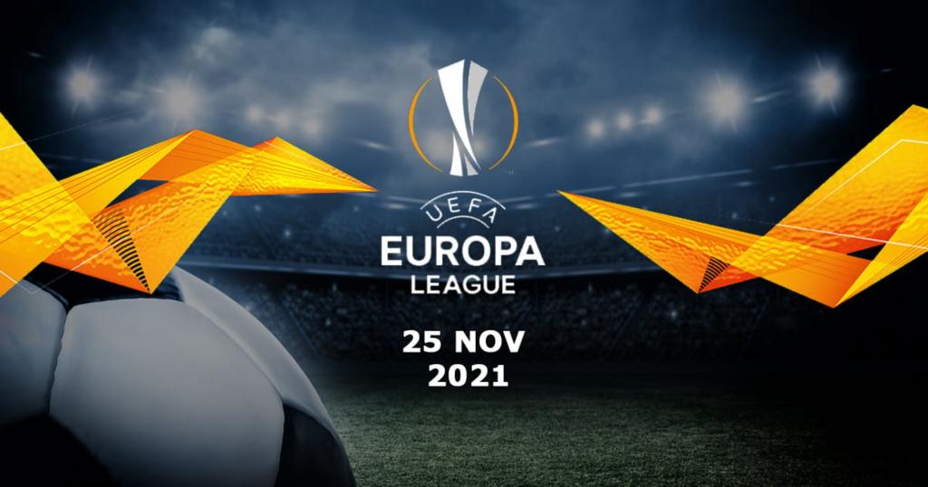 Previsões para a Liga Europa - 25/11/2021 (primeira parte)