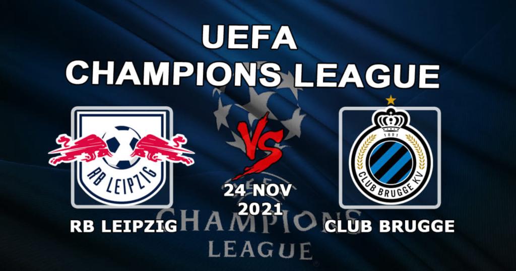 RB Leipzig - Club Brugge: prognóstico e aposta no jogo da Liga dos Campeões - 24.11.2021