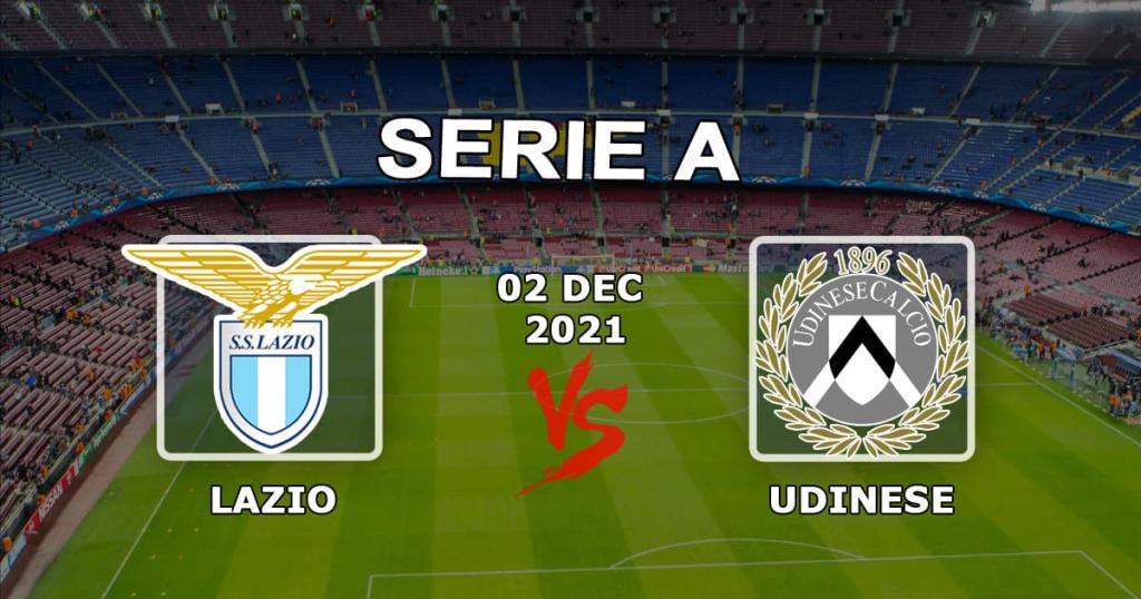 Lazio - Udinese: previsões e probabilidades de apostas A - 12/02/2021