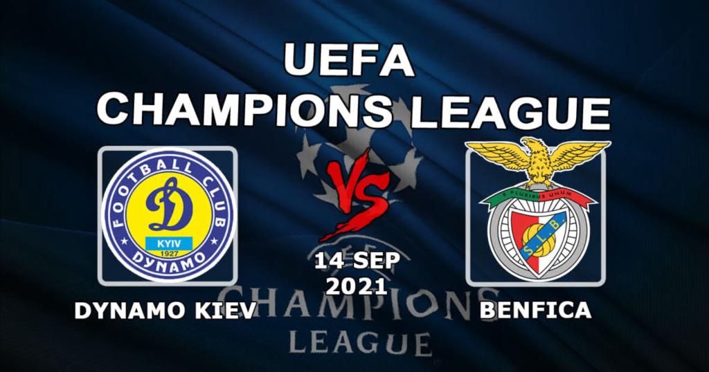 Dínamo de Kiev - Benfica: prognóstico e aposta no jogo da Liga dos Campeões - 14/09/2021