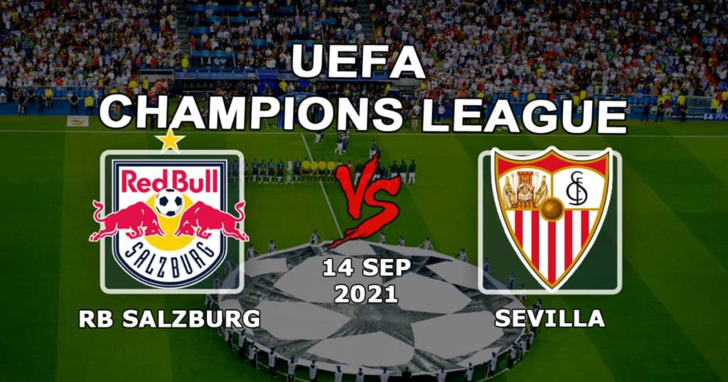 RB Salzburg - Sevilla: prognóstico e aposta no jogo da Champions League - 14/09/2021