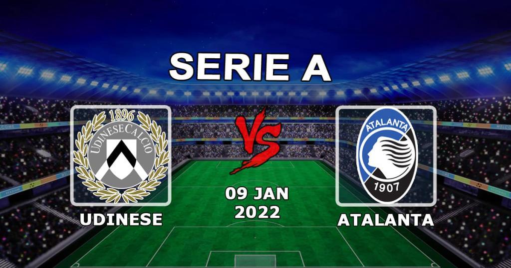 Udinese - Atalanta: previsão e probabilidades de apostas para o jogo A - 01/09/2022