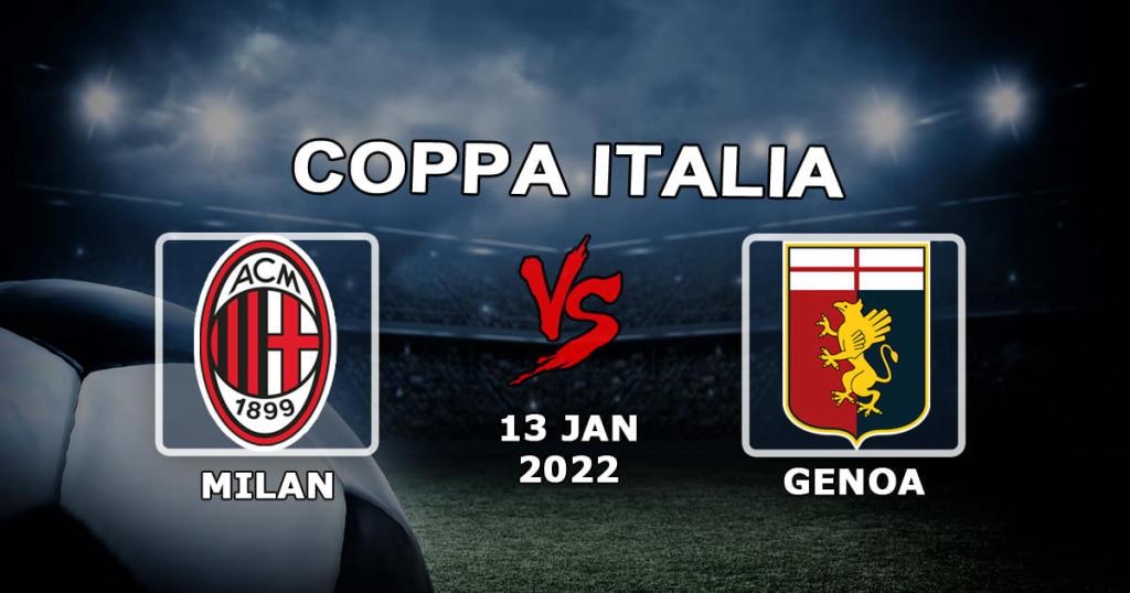 Milão - Gênova: prognóstico e aposta na partida da Copa da Itália - 13/01/2022