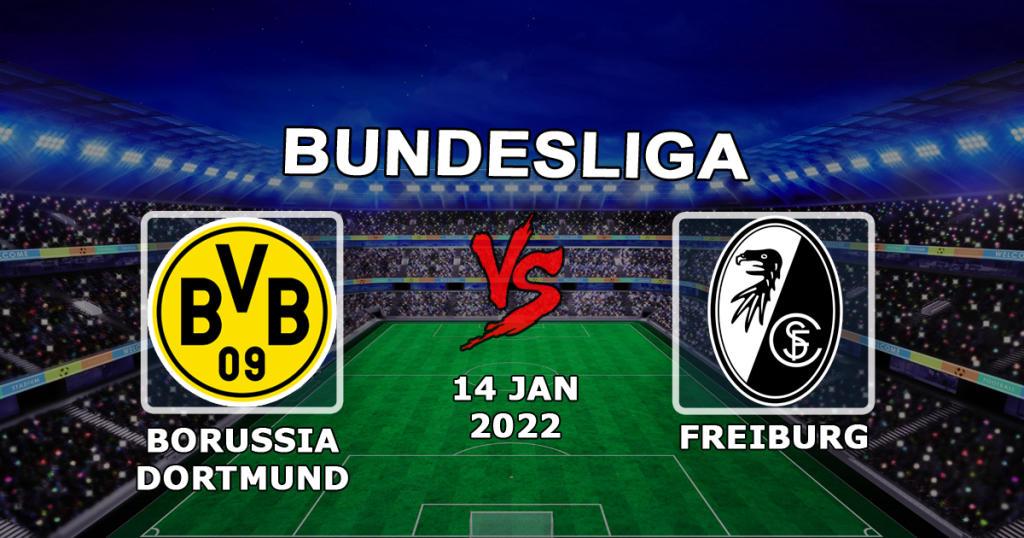 Borussia Dortmund - Freiburg: prognóstico e aposta na partida da Bundesliga - 14/01/2022