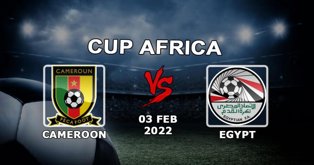 Camarões - Egito: previsão para 1/2 Copa das Nações Africanas - 03.02.2022