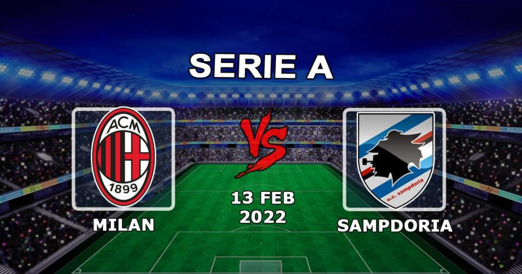 Milan x Sampdoria: previsão e aposta da Série A - 13.02.2022