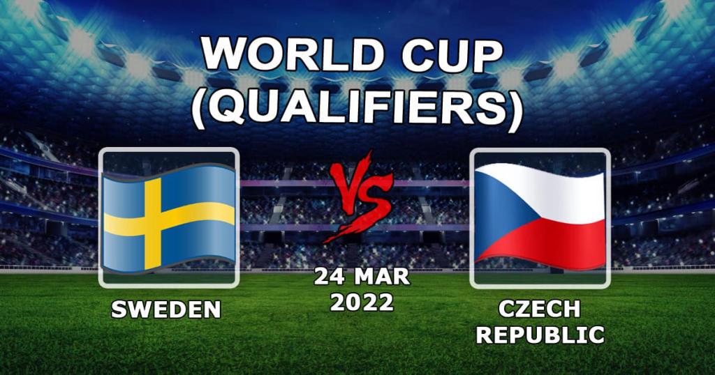 Suécia - República Tcheca: previsão e aposta nas eliminatórias da Copa do Mundo - 24/03/2022