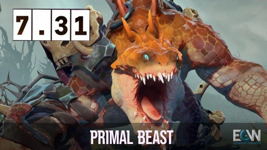 Guia para Primal Beast 7.31. Novo herói em Dota 2