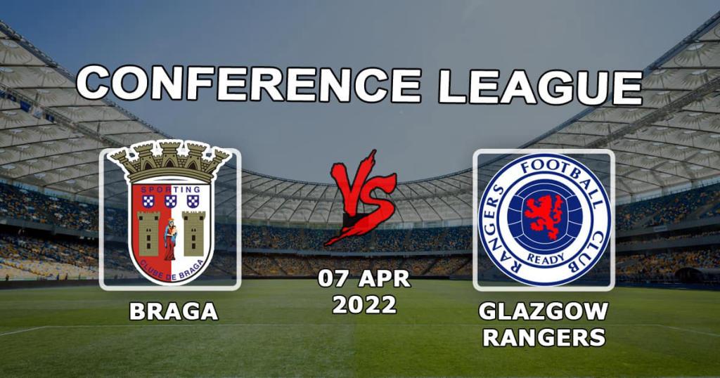 Braga - Glasgow Rangers: prognóstico e aposta no jogo da Liga Europa - 07.04.2022