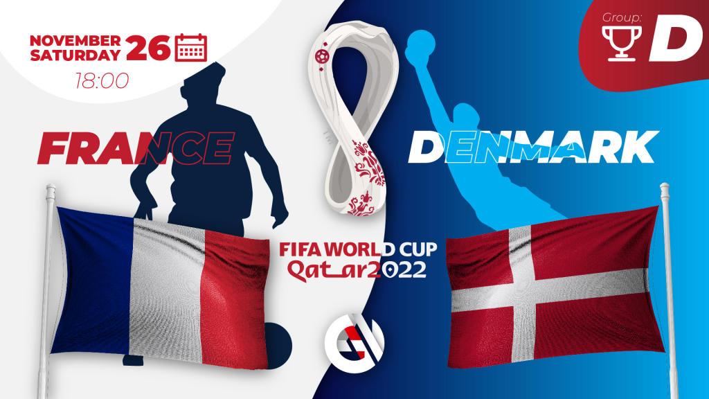 França - Dinamarca: previsão e aposta na Copa do Mundo 2022 no Catar