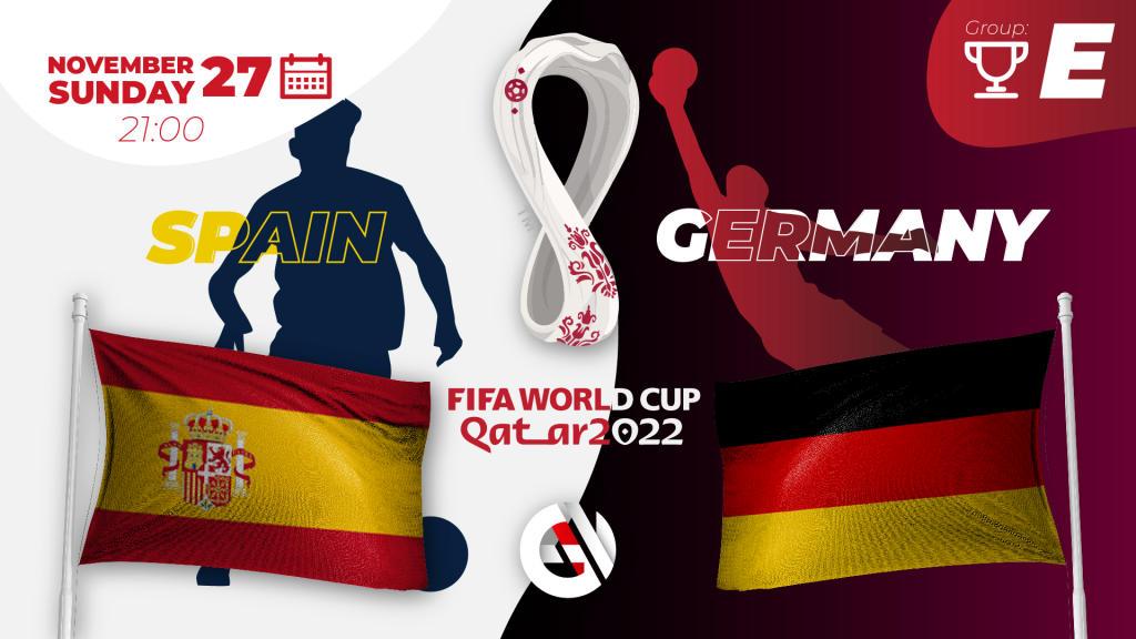 Espanha - Alemanha: previsão e aposta na partida da Copa do Mundo 2022 no Catar
