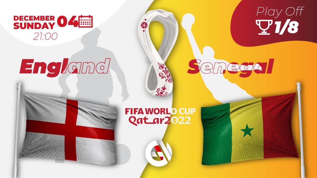 Inglaterra - Senegal: previsão e aposta na Copa do Mundo 2022 no Catar