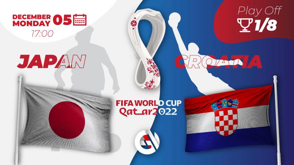 Japão - Croácia: previsão e aposta na Copa do Mundo 2022 no Catar