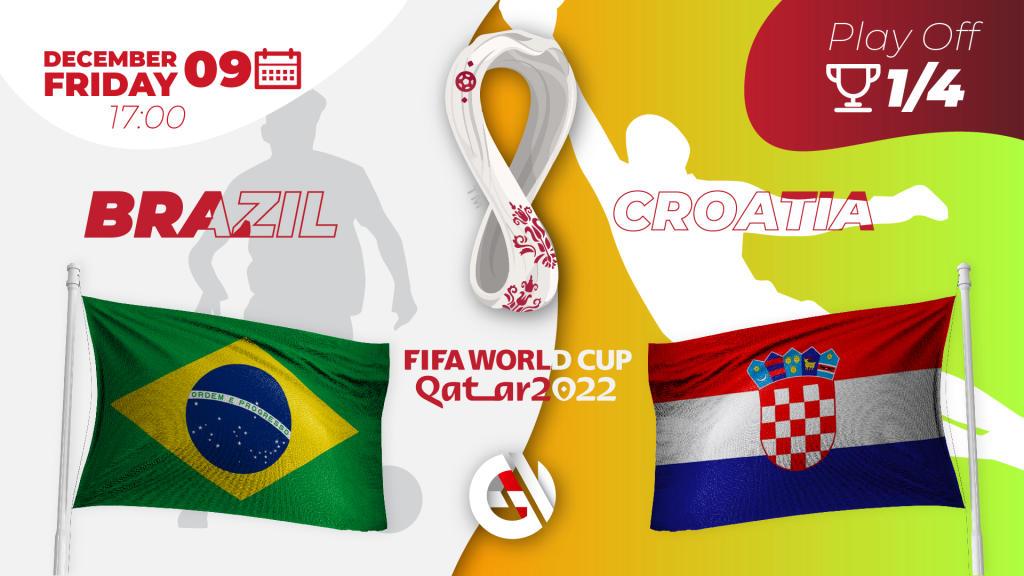 Brasil - Croácia: previsão e aposta na Copa do Mundo 2022 no Catar