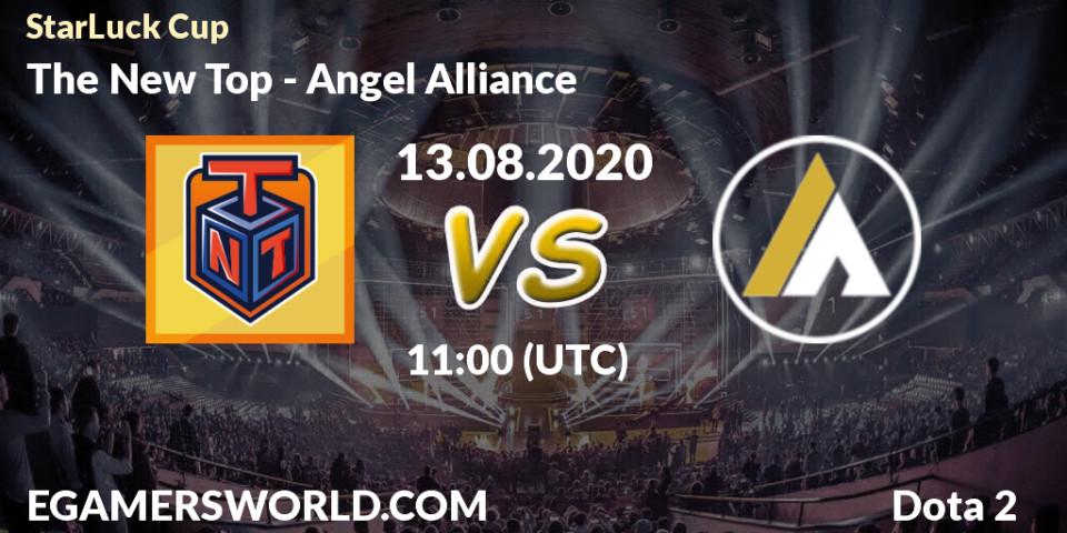 Pronósticos The New Top - Angel Alliance. 13.08.20. StarLuck Cup - Dota 2