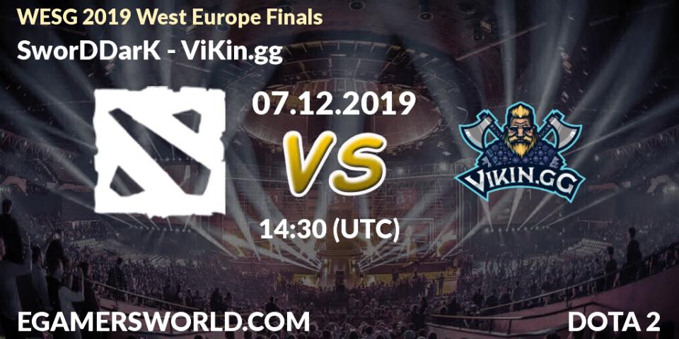 Pronósticos SworDDarK - ViKin.gg. 07.12.19. WESG 2019 West Europe Finals - Dota 2
