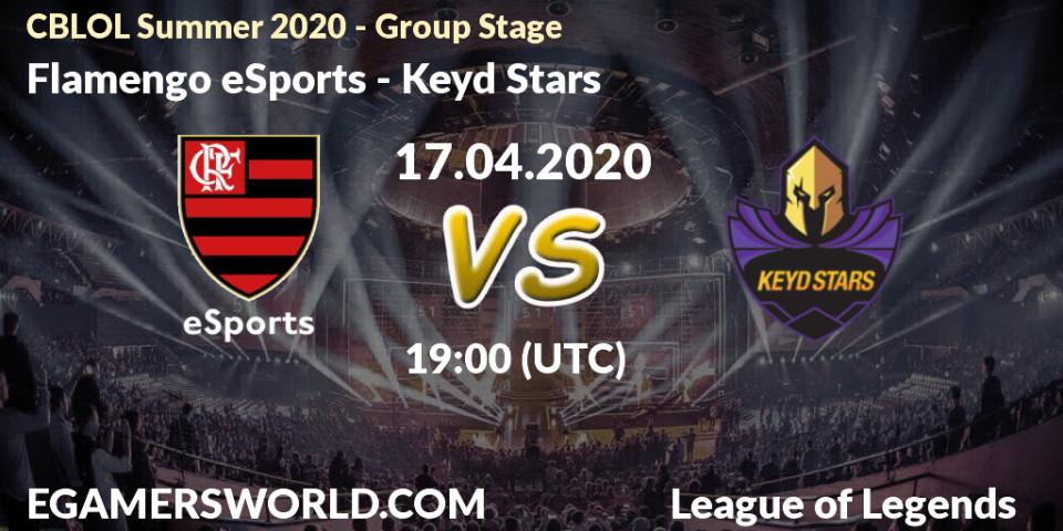 Pronósticos Flamengo eSports - Keyd Stars. 17.04.20. CBLOL Summer 2020 - Group Stage - LoL