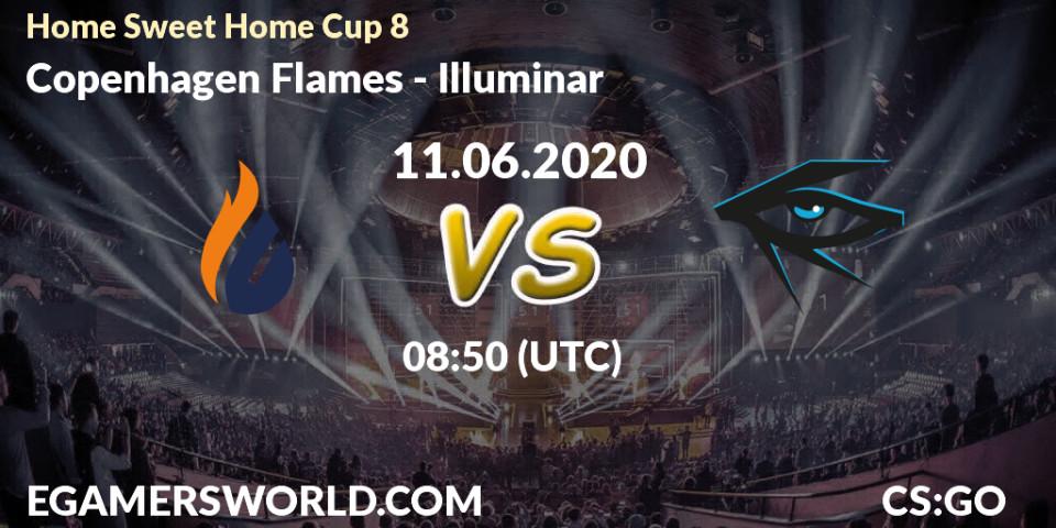 Pronósticos Copenhagen Flames - Illuminar. 11.06.20. #Home Sweet Home Cup 8 - CS2 (CS:GO)