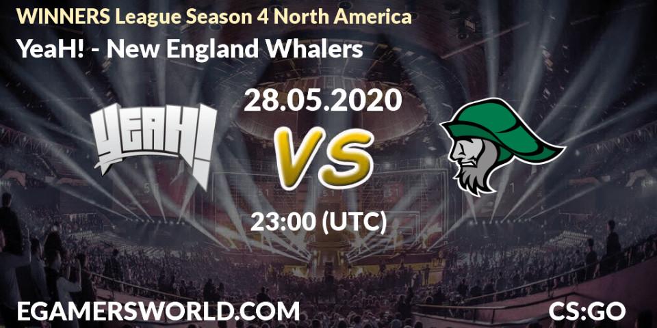 Pronósticos YeaH! - New England Whalers. 28.05.2020 at 23:10. WINNERS League Season 4 North America - Counter-Strike (CS2)