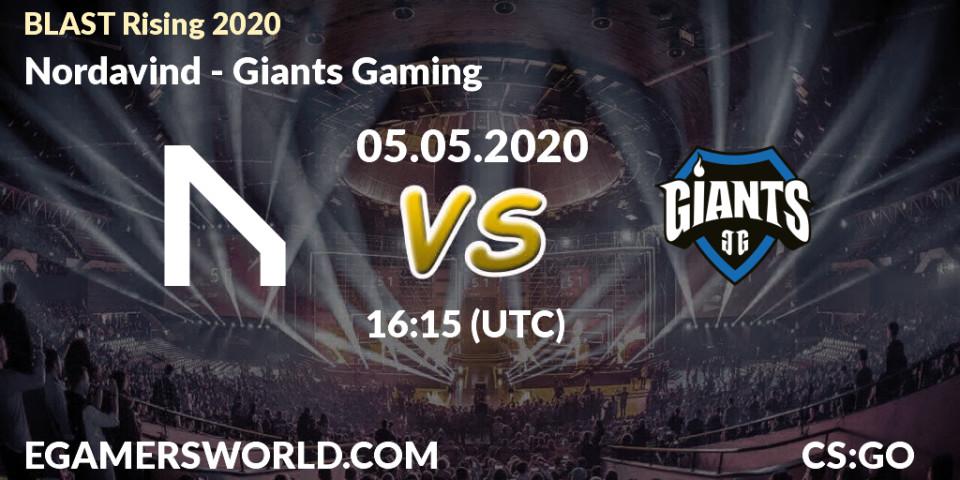 Pronósticos Nordavind - Giants Gaming. 05.05.2020 at 16:05. BLAST Rising 2020 - Counter-Strike (CS2)