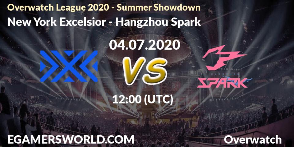 Pronósticos New York Excelsior - Hangzhou Spark. 04.07.20. Overwatch League 2020 - Summer Showdown - Overwatch