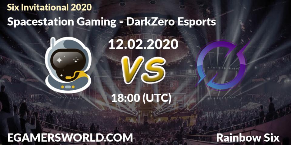 Pronósticos Spacestation Gaming - DarkZero Esports. 12.02.20. Six Invitational 2020 - Rainbow Six