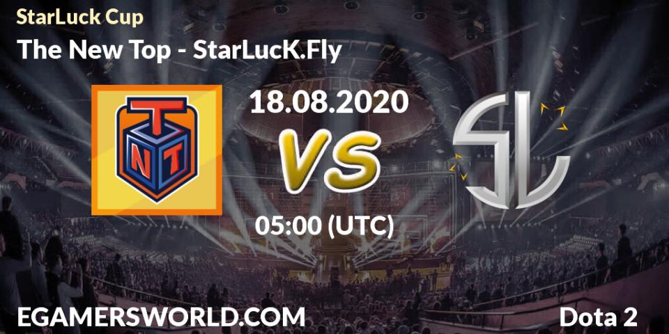 Pronósticos The New Top - StarLucK.Fly. 18.08.20. StarLuck Cup - Dota 2