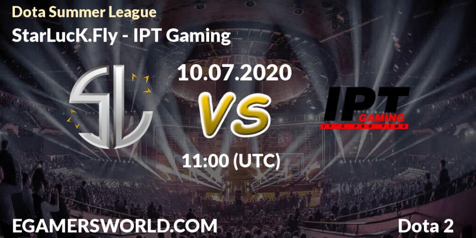 Pronósticos StarLucK.Fly - IPT Gaming. 10.07.2020 at 11:07. Dota Summer League - Dota 2