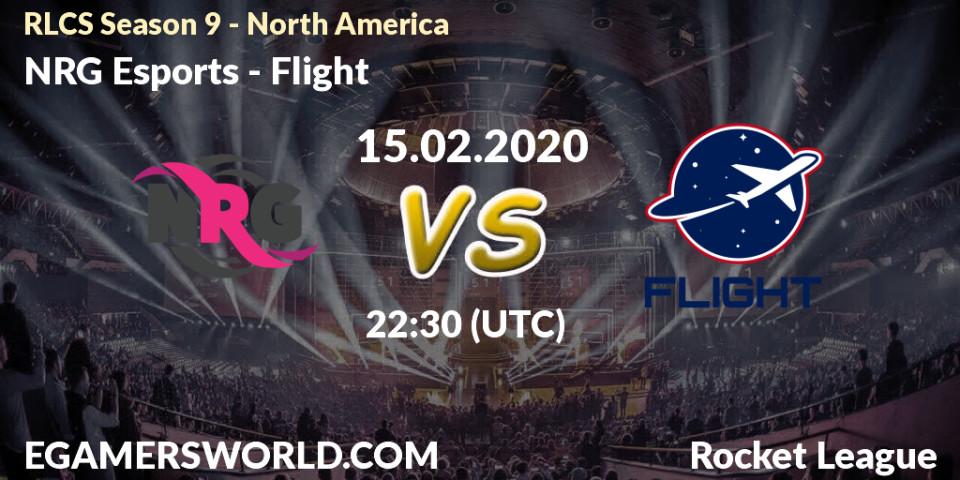 Pronósticos NRG Esports - Flight. 15.02.20. RLCS Season 9 - North America - Rocket League