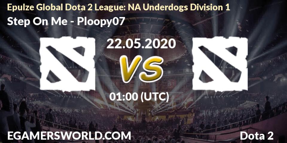 Pronósticos Step On Me - Ploopy07. 22.05.20. Epulze Global Dota 2 League: NA Underdogs Division 1 - Dota 2