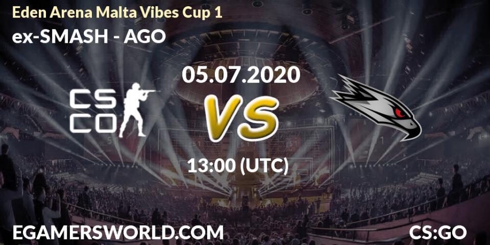Pronósticos ex-SMASH - AGO. 05.07.2020 at 13:55. Eden Arena Malta Vibes Cup 1 (Week 1) - Counter-Strike (CS2)