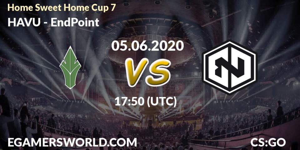 Pronósticos HAVU - EndPoint. 05.06.2020 at 17:50. #Home Sweet Home Cup 7 - Counter-Strike (CS2)