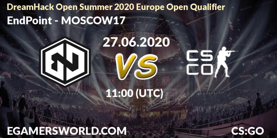 Pronósticos EndPoint - Hard4U. 27.06.20. DreamHack Open Summer 2020 Europe Open Qualifier - CS2 (CS:GO)