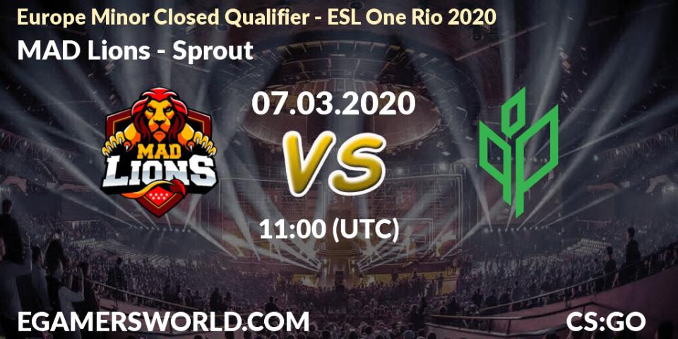 Pronósticos Complexity Gaming - Sprout. 07.03.2020 at 14:05. Europe Minor Closed Qualifier - ESL One Rio 2020 - Counter-Strike (CS2)