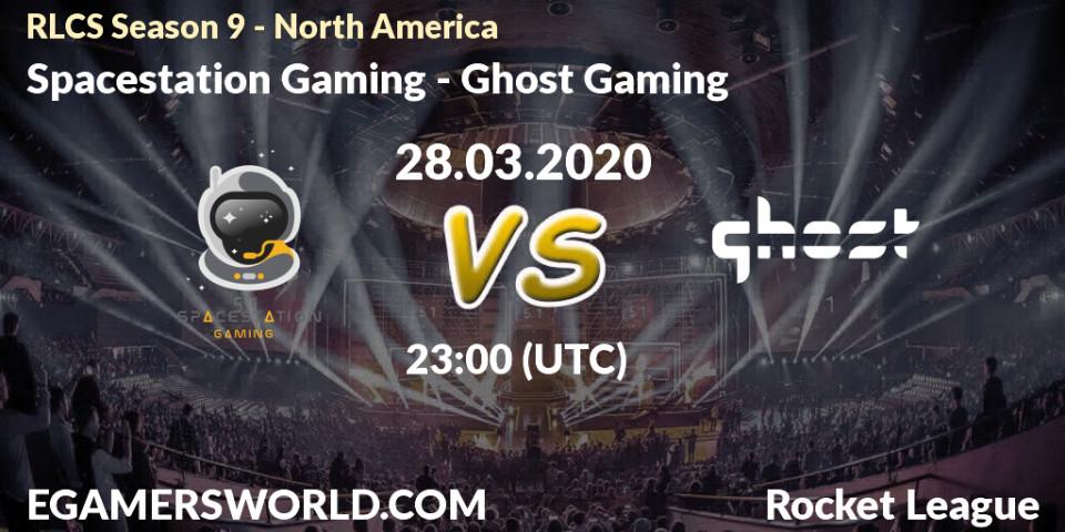 Pronósticos Spacestation Gaming - Ghost Gaming. 28.03.20. RLCS Season 9 - North America - Rocket League
