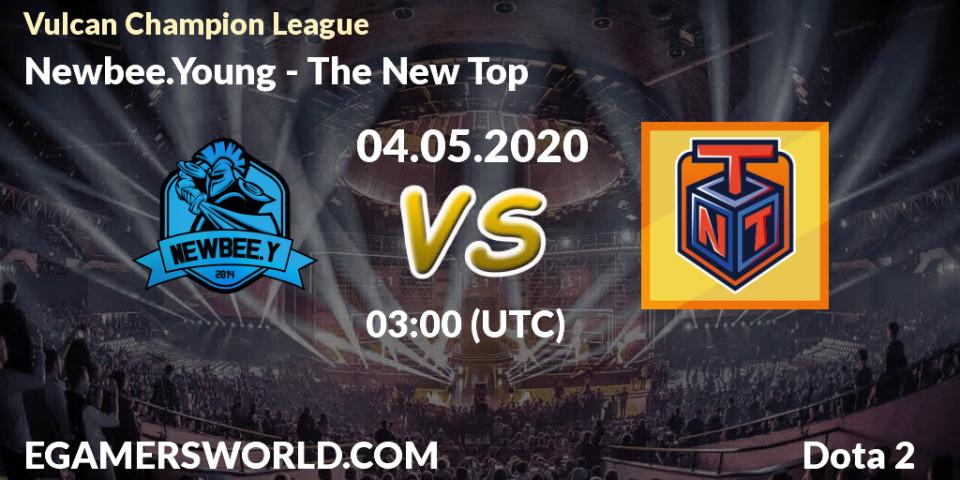Pronósticos Newbee.Young - The New Top. 04.05.20. Vulcan Champion League - Dota 2