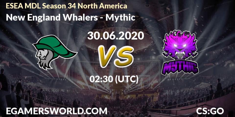 Pronósticos New England Whalers - Mythic. 30.06.2020 at 02:30. ESEA MDL Season 34 North America - Counter-Strike (CS2)