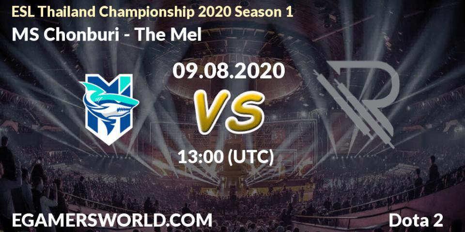 Pronósticos MS Chonburi - The Mel. 09.08.2020 at 13:01. ESL Thailand Championship 2020 Season 1 - Dota 2