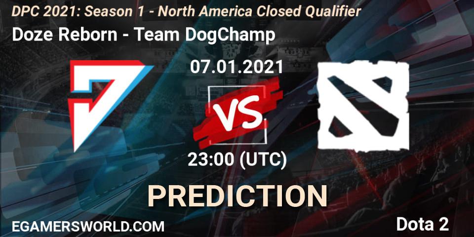 Pronósticos Byzantine Raiders - Team DogChamp. 07.01.21. DPC 2021: Season 1 - North America Closed Qualifier - Dota 2