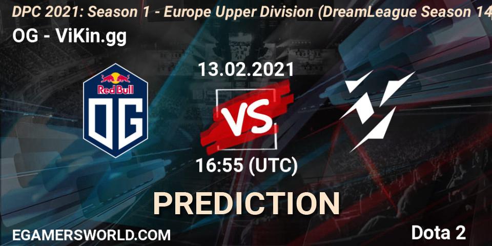 Pronósticos OG - ViKin.gg. 13.02.2021 at 16:56. DPC 2021: Season 1 - Europe Upper Division (DreamLeague Season 14) - Dota 2