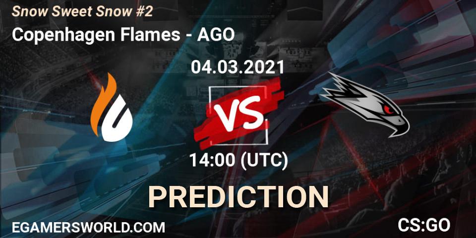 Pronósticos Copenhagen Flames - AGO. 04.03.2021 at 14:00. Snow Sweet Snow #2 - Counter-Strike (CS2)