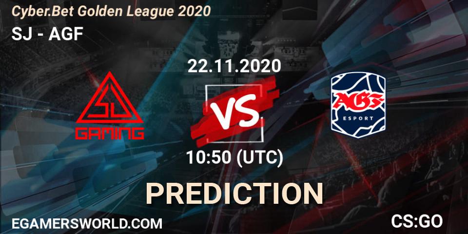 Pronósticos SJ - AGF. 22.11.20. Cyber.Bet Golden League 2020 - CS2 (CS:GO)