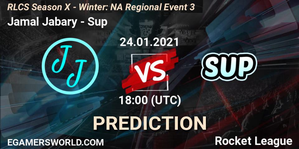 Pronósticos Jamal Jabary - Sup. 24.01.21. RLCS Season X - Winter: NA Regional Event 3 - Rocket League