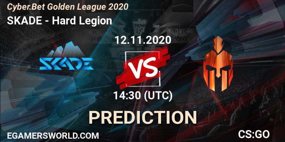 Pronósticos SKADE - Hard Legion. 12.11.20. Cyber.Bet Golden League 2020 - CS2 (CS:GO)